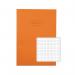 Rhino Exercise Book 80 Page A4 5mm Squares Orange Contract (Pack of 50) VEXV668-525-8 VC51236