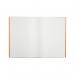 Rhino Exercise Book 80 Page A4 5mm Squares Orange Contract (Pack of 50) VEXV668-525-8 VC51236