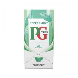 PG Tips Peppermint Envelope Tea Bags Pack of 25 800400 VF10058