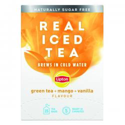 Cheap Stationery Supply of Lipton Cold Brew Green Tea Mango (Pack of 15) 67737992 VF48328 Office Statationery