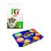 PG One Cup Pyramid Tea Bags (Pack of 1100) Plus Free Biscuits VF819645