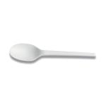 Vegware Spoon 6.5in Compostable White (Pack of 1000) VW-SP6.5 VG59790