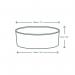 Vegware Bon Appetit Food Bowl 32oz PLA-Lined White (Pack of 300) RSC-32 VG90108