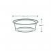 Vegware Cold Portion Pot 2oz Clear (Pack of 2000) CF7057 VG92051