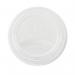 Vegware Hot Cup Lid 12oz 89-series White (Pack of 1000) VLID89S VG92707