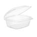 Vegware Deli Container 8oz Hinged Clear (Pack of 50) VHD-08 VG92708