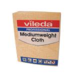 Vileda Medium Weight Cloth Yellow (Pack of 10) 106402 VIL04872