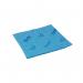 Vileda Breazy Microfibre Cloth Wave Blue (25 Pack) 0707220 VIL21325