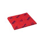 Vileda Breazy Microfibre Cloth Wave Red (Pack of 25) 0707221 VIL21326