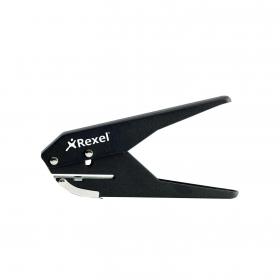 Rexel S120 Single Hole Plier Punch 20 Sheet Black 20120041