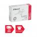 The picture shows a pack of 500 Rexel Eyelets, measuring 4.7mm x 4.2mm, from the Rexel Filing Accessories collection. These silver eyelets are bundled up neatly and ready to be used to secure your documents or create hanging displays.