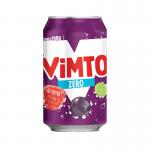 Vimto Zero Sugar 330ml Can (24 Pack) 2100 VM00792