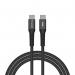 Verbatim Sync + Charge Magnetic Cable 60W USB-C to USB-C 120cm Black 31859 VM31859