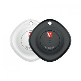 Verbatim MyFinder Bluetooth Item Finder Black/White (Pack of 2) 32131 VM32131