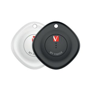 Verbatim MyFinder Bluetooth Item Finder BlackWhite Pack of 2 32131