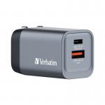 Verbatim GNC-35 GaN 35W 2 Port Charger 32200 VM32200