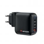 Verbatim Mini GaN Wall Charger 100W 4 Port 32231 VM32231