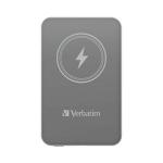 Verbatim Charge n Go Power Bank Magnetic Wireless Charging 5000mAh Grey 32244 VM32244