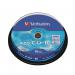 Verbatim CD-R Datalife Non-AZO 80minutes 700MB 52X Non-Printable Spindle (10 Pack) 43437 VM34375