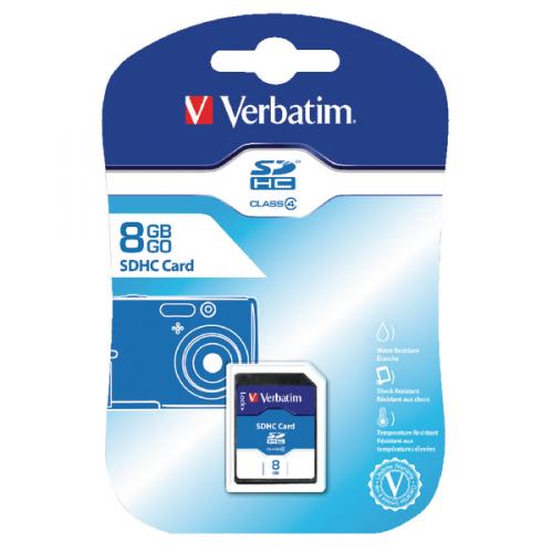 Verbatim Secure Digital Memory Card SDHC | VM40185 | Memory Cards