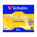Verbatim DVD+RW 4x (Pack of 5) 43229