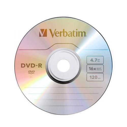 Verbatim Dvd R Colour Slim Case 4 7gb Pack Of 25 Vm