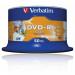 Verbatim DVD-R Spindle 4x 4.7GB (Pack of 50) 43533 VM43533