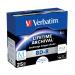 Verbatim M-Disc Blu-ray BD-R 25 GB 4x Printable Jewel Case (Pack of 5) 43823 VM43823