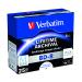 Verbatim M-Disc Blu-ray BD-R 25 GB 4x Printable Jewel Case (Pack of 5) 43823