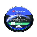 Verbatim M-Disc DVD R 4.7 GB 4x Printable Spindle (Pack of 10) 43824 VM43824