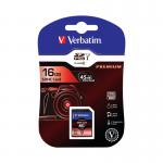 Verbatim SDHC Memory Card Class 10 16GB 43962 VM43962