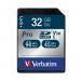 Verbatim Pro SDHC 32Gb Memory Card Class 10 UHS-I U3 47021 VM47021