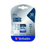 Verbatim Pro SDHC Memory Card Class 10 32GB 47021 VM47021