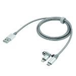 Verbatim 2-in-1 Lightning/Micro B Sync and Charge Cable 48869 VM48869