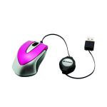Verbatim Go Mini Optical Travel Mouse Hot Pink 49021 VM49021