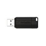 Verbatim Pinstripe USB Drive 64GB Black 49065 VM49065