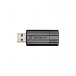 Verbatim Store N Go Pinstripe USB 2.0 Drive 128GB Black 49071 VM49071