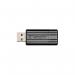 Verbatim Store N Go Pinstripe USB 2.0 Drive 128GB Black 49071 VM49071