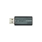 Verbatim Store N Go Pinstripe USB 2.0 Drive 128GB Black 49071 VM49071