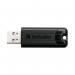 Verbatim Black Pinstripe 32GB USB 3.0 Flash Drive 49317 VM49317