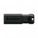 Verbatim Black Pinstripe 128GB USB 3.0 Flash Drive 49319 VM49319