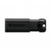 Verbatim Black Pinstripe 256GB USB 3.0 Flash Drive 49320 VM49320
