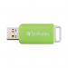 Verbatim Databar USB Drive USB 2.0 32GB Green 49454 VM49454