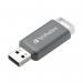 Verbatim Databar USB Drive USB 2.0 128GB Grey 49456 VM49456