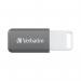 Verbatim Databar USB Drive USB 2.0 128GB Grey 49456 VM49456