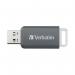Verbatim Databar USB Drive USB 2.0 128GB Grey 49456 VM49456