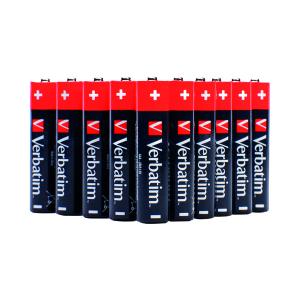 Verbatim AA Alkaline Batteries Pack of 24 49505 VM49505