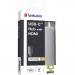 Verbatim USB-CTM Hub with HDMI Grey 49540 VM49540
