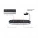 Verbatim WCS-03 Aluminium 3-in-1 Qi MFi Dual Wireless + Apple Watch Charging Station 49557 VM49557