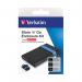 Verbatim Store N Go 2.5 Inch Hard Drive Enclosure Kit USB 3.2 Black 53106 VM53106